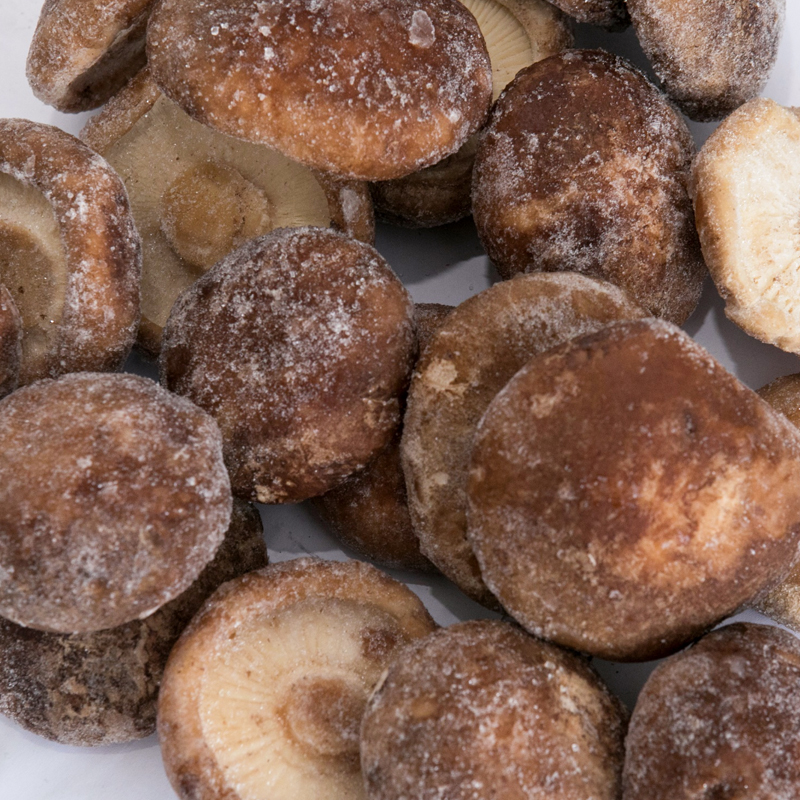 IQF-shiitakes